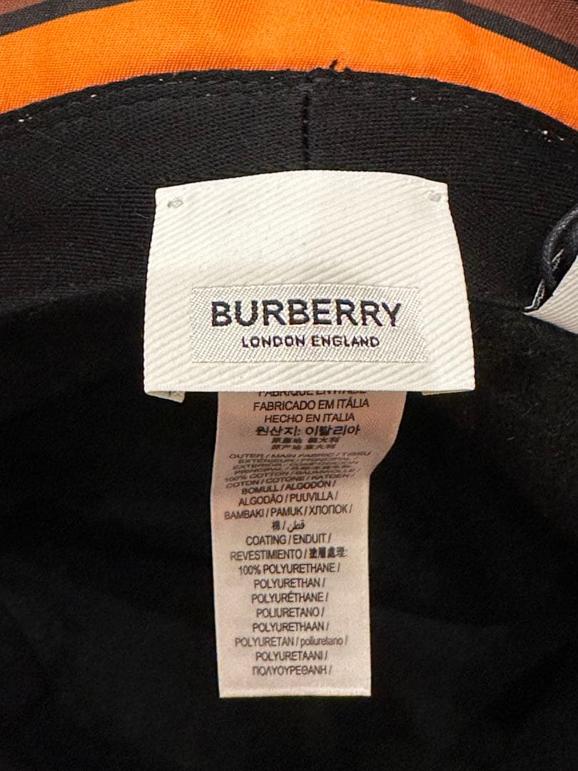 【初売セール！】 BURBERRY TBモノグラムバケットハット XL