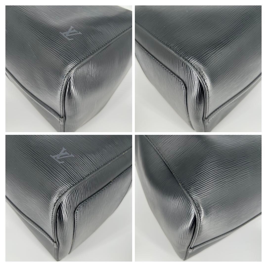 ルイヴィトン エピ キーポル50 M42962 黒 ボストンバッグ 保存袋 鍵付