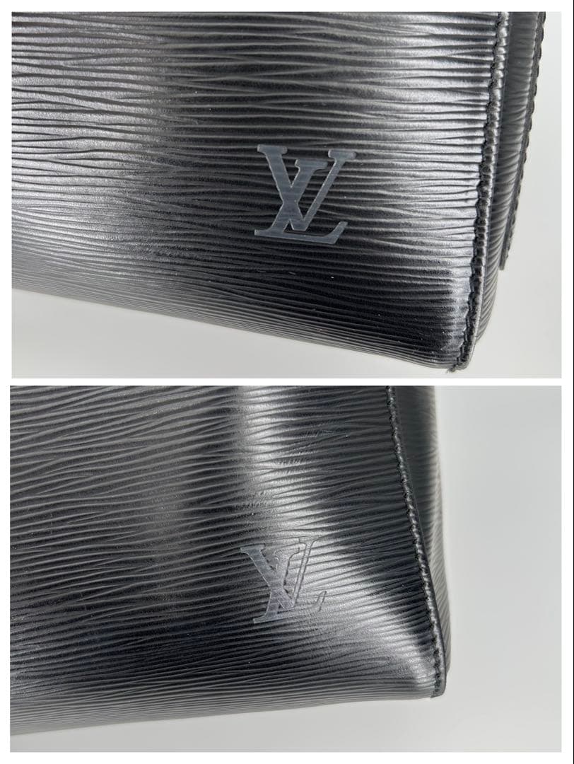 ルイヴィトン エピ キーポル50 M42962 黒 ボストンバッグ 保存袋 鍵付