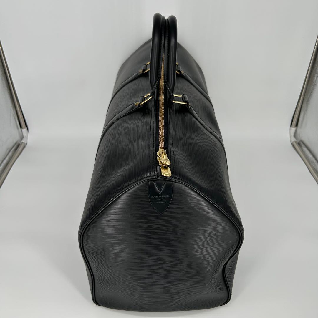 ルイヴィトン エピ キーポル50 M42962 黒 ボストンバッグ 保存袋 鍵付