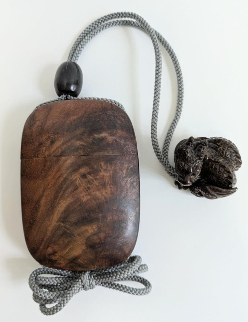 印籠 根付 セット まとめ 七宝焼 木目調 アンティーク 緒締 レトロ 龍 鶏等