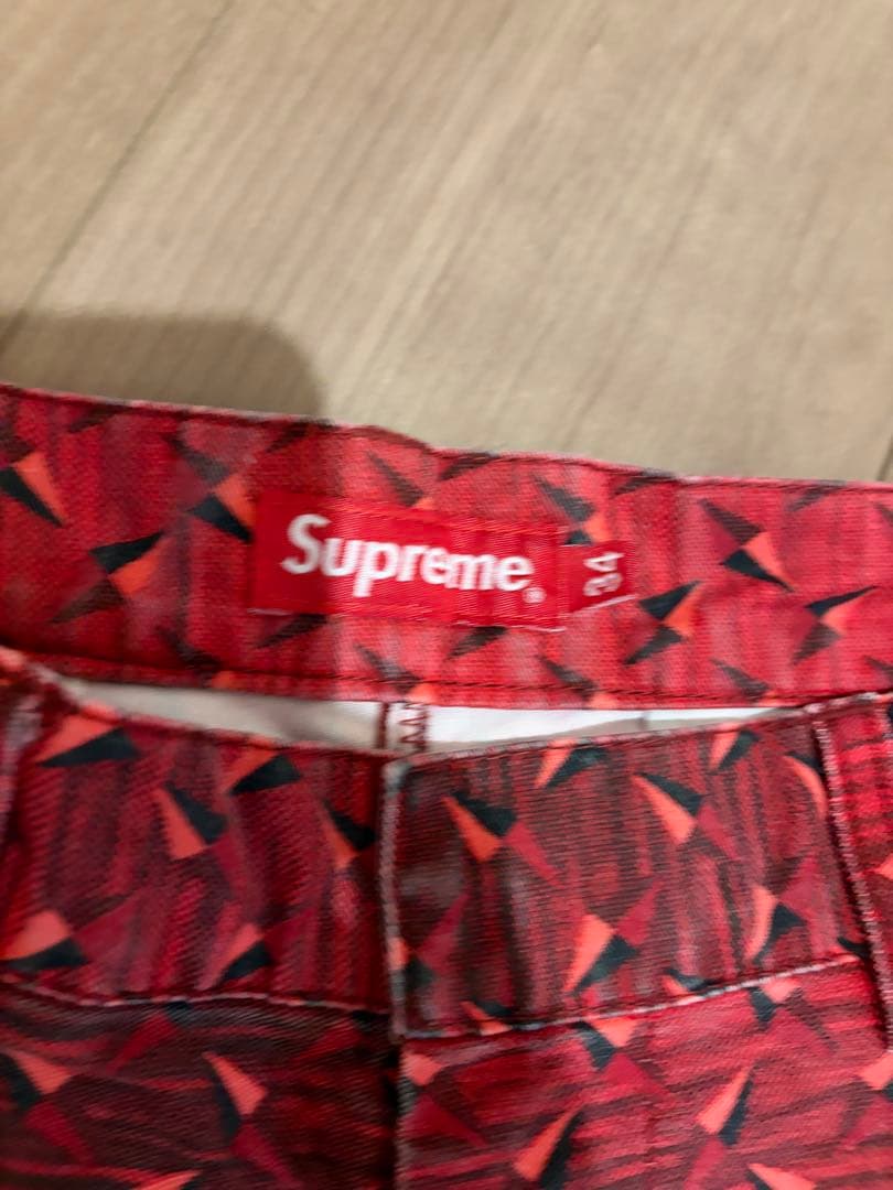 パンツ Supreme Diamond Plate Double Knee Work