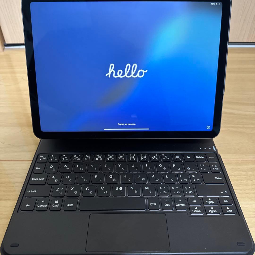 【美品】iPadAir 第5世代 64GBキーボード付き バッテリー容量 97%