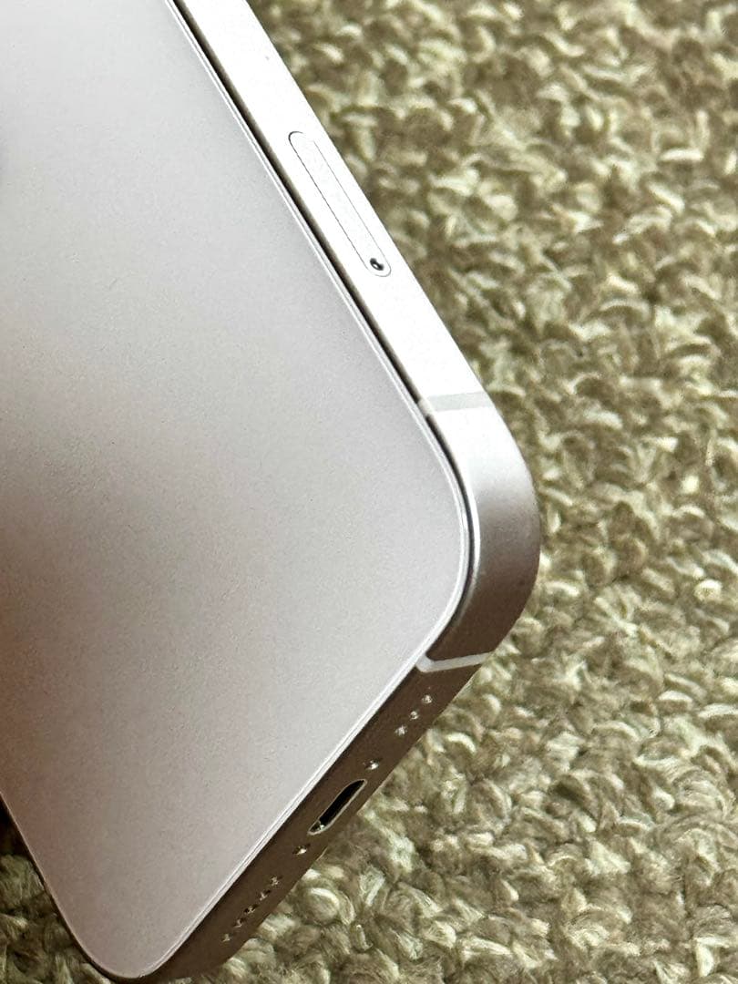 iPhone13 128GBピンク　バッテリー73% 美品 広角カメラレンズヒビ