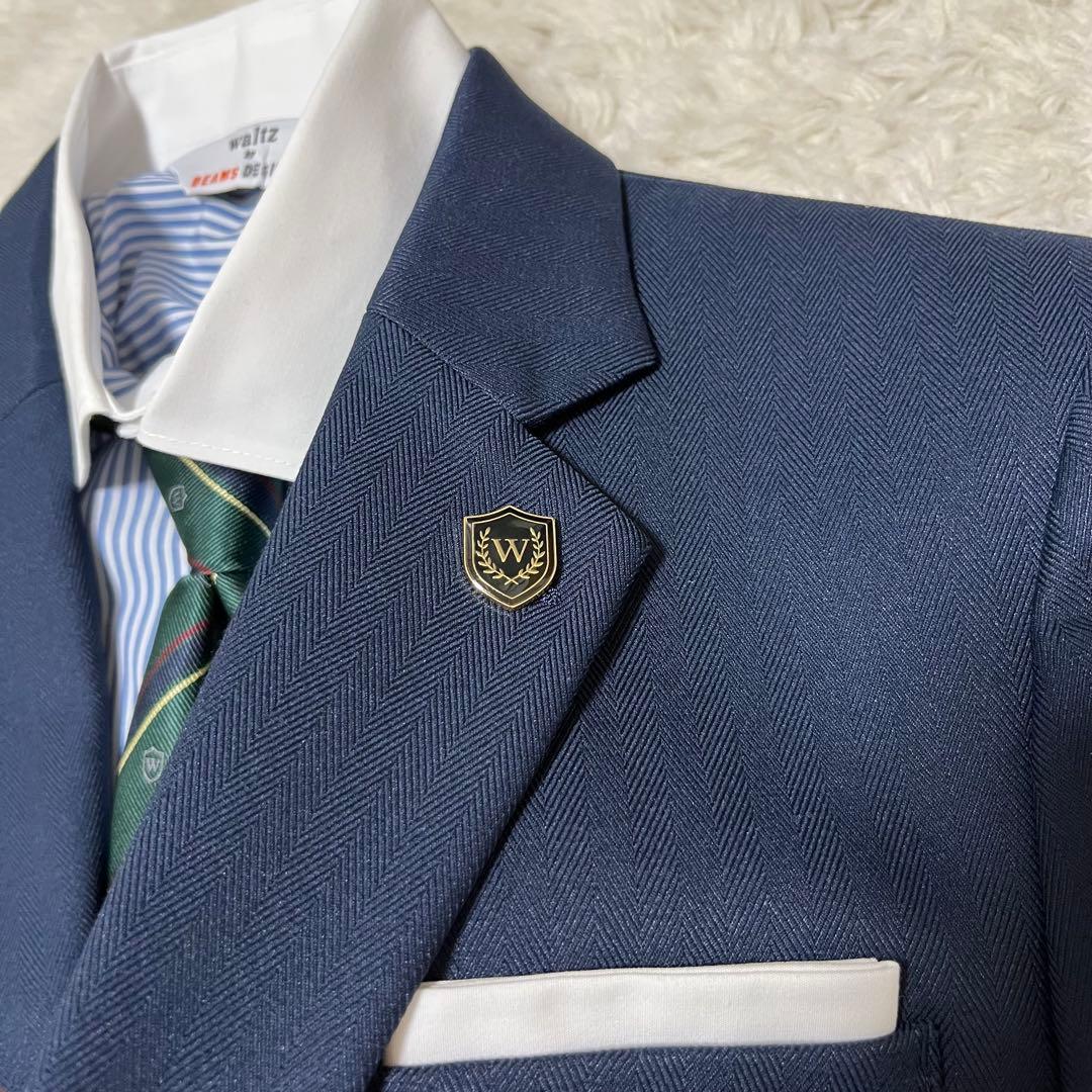 waltz by BEAMS DESIGN スーツ　セットアップ　紺　165