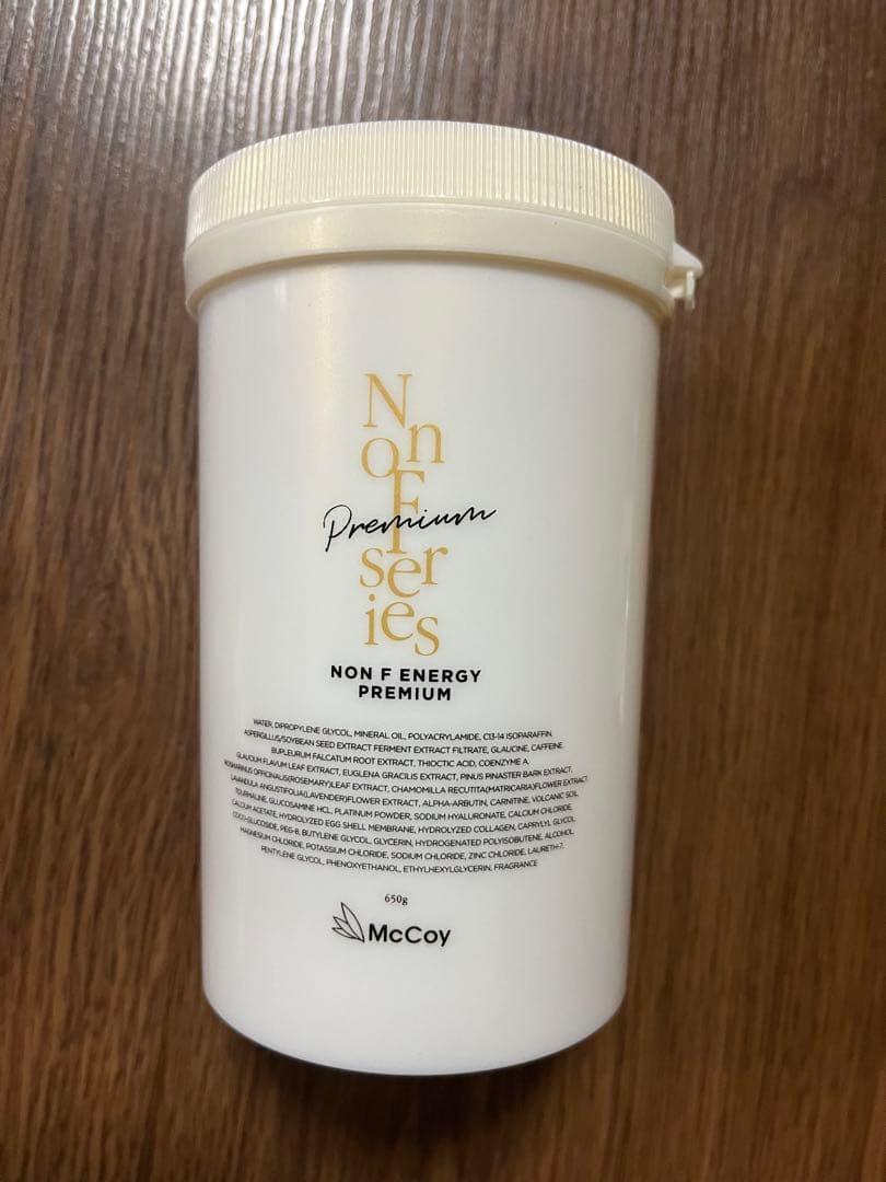 ボディクリーム yuyuMcCoy NON F ENERGY PREMIUM 650g