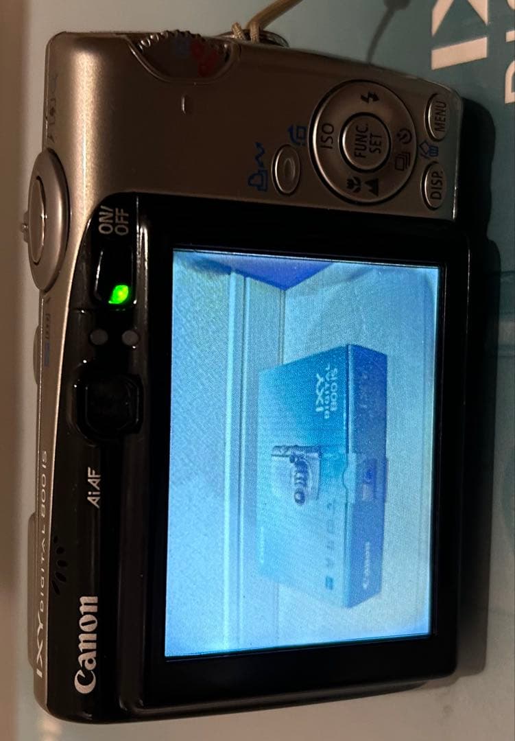 Canon IXY 800 IS 本体+付属品一式 コンパクトデジタルカメラ