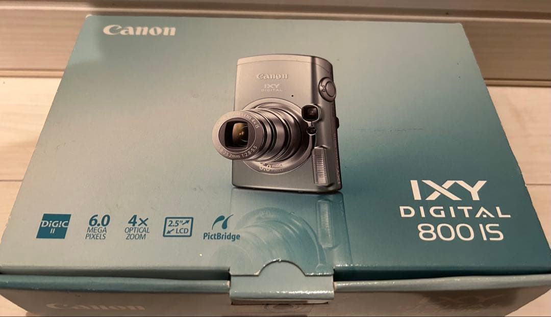 Canon IXY 800 IS 本体+付属品一式 コンパクトデジタルカメラ