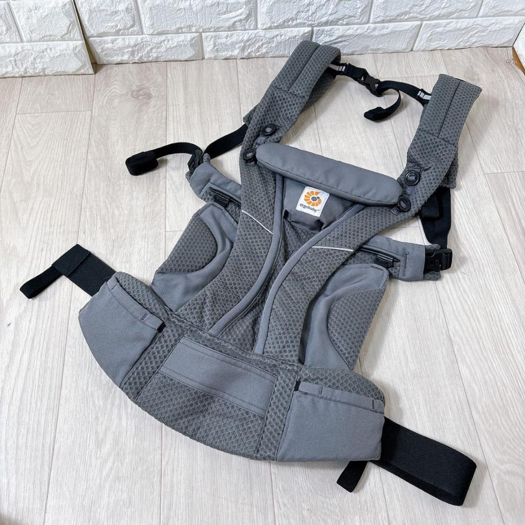 エルゴベビー オムニブリーズ グラファイトグレー 抱っこ紐 ベビーキャリア 人気