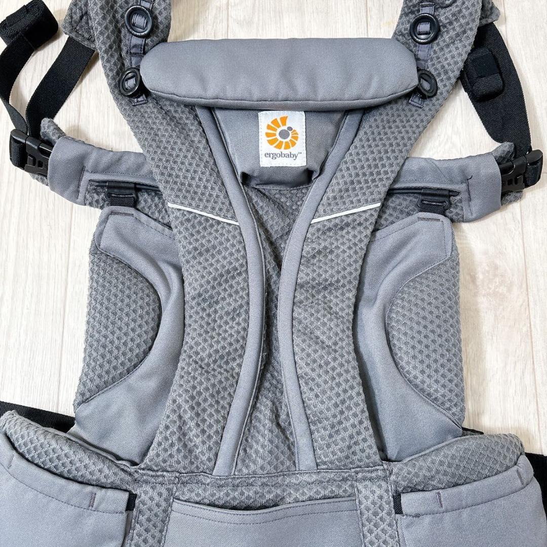 エルゴベビー オムニブリーズ グラファイトグレー 抱っこ紐 ベビーキャリア 人気