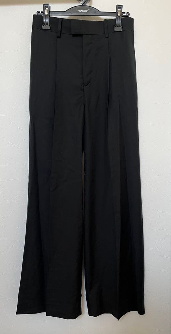 UNDERCOVER コットン切替ワイドスラックス