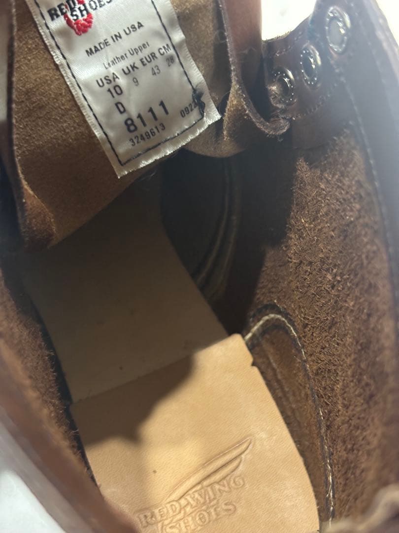 美品　レッドウィング　8111 アイアンレンジャー　アンバーハーネス