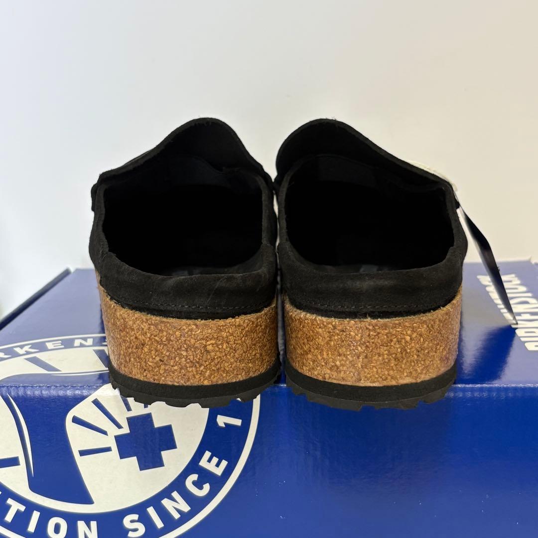 BIRKENSTOCK NAPLES ネープルス スエードサンダル BLACK