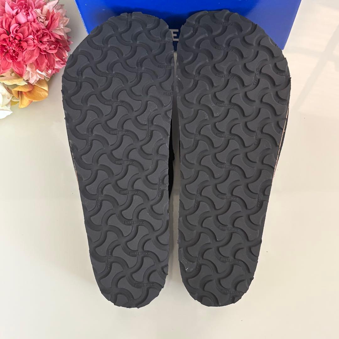 BIRKENSTOCK NAPLES ネープルス スエードサンダル BLACK