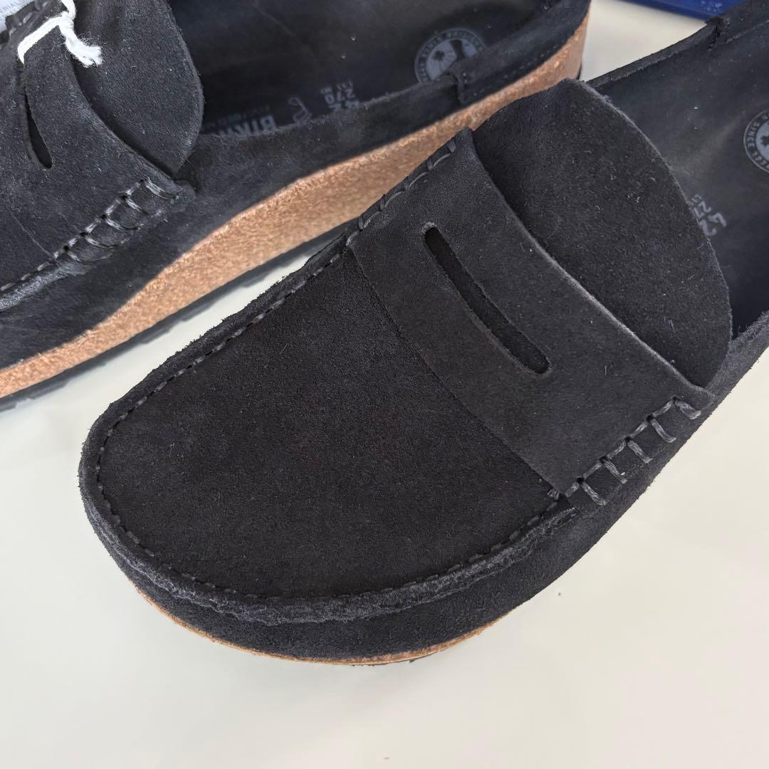 BIRKENSTOCK NAPLES ネープルス スエードサンダル BLACK