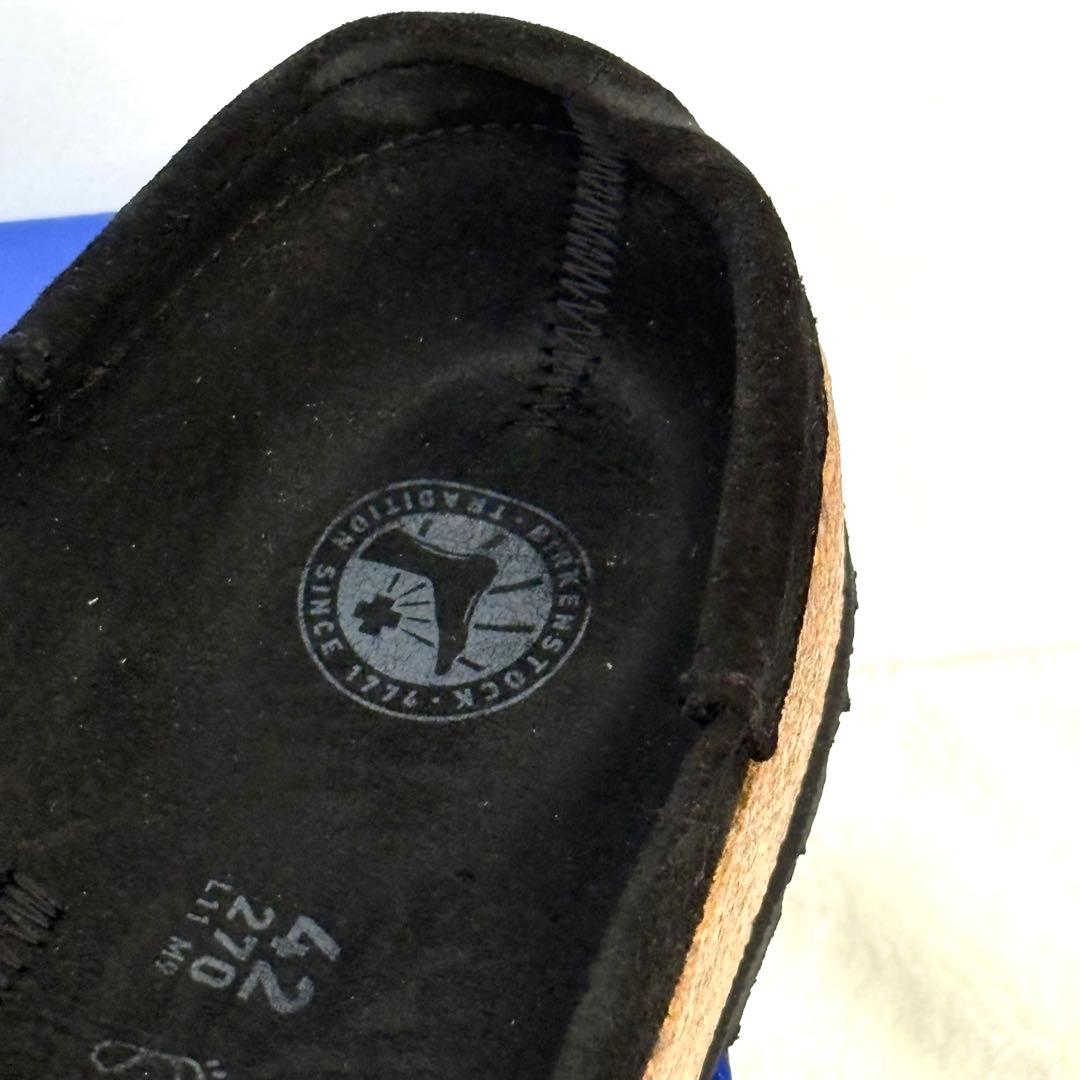 BIRKENSTOCK NAPLES ネープルス スエードサンダル BLACK