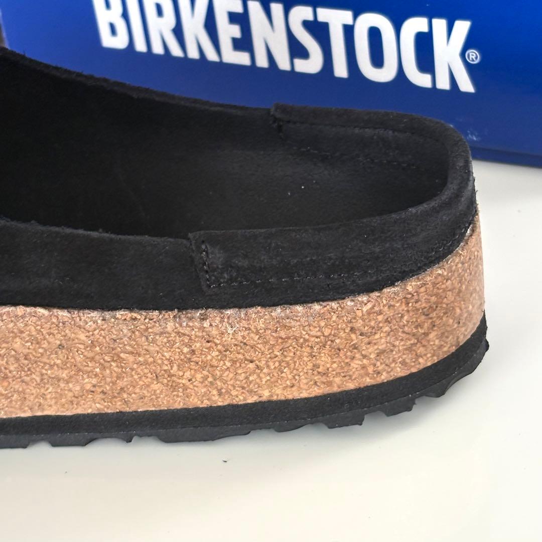 BIRKENSTOCK NAPLES ネープルス スエードサンダル BLACK