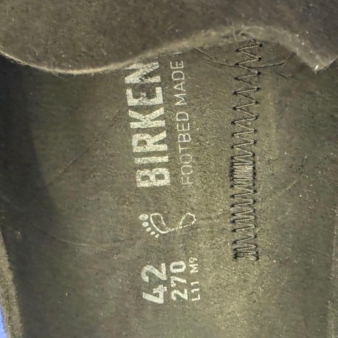 BIRKENSTOCK NAPLES ネープルス スエードサンダル BLACK