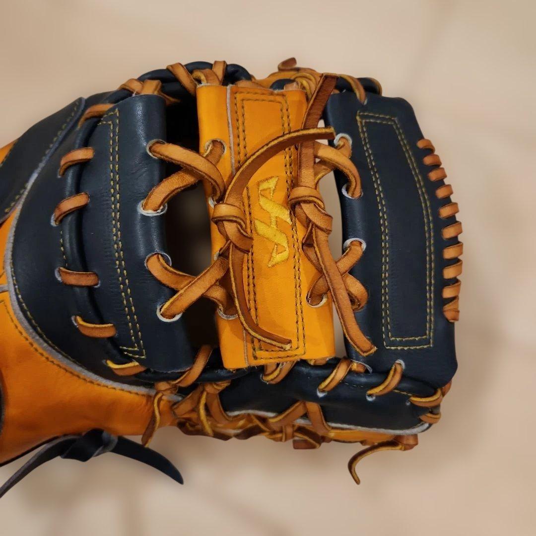 【最終値下げ】ハタケヤマ　ゴールドオーダー　軟式　ファーストミット