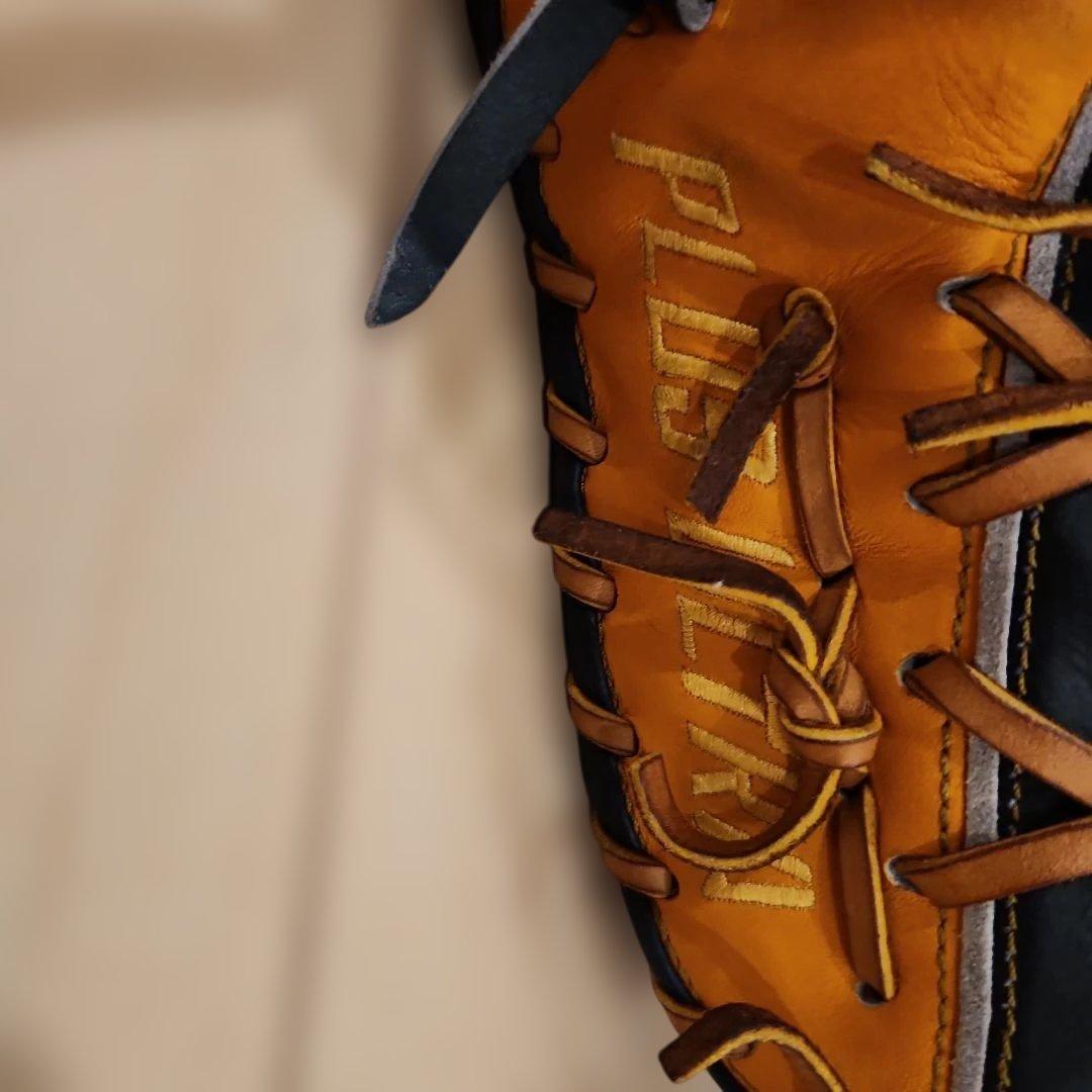 【最終値下げ】ハタケヤマ　ゴールドオーダー　軟式　ファーストミット