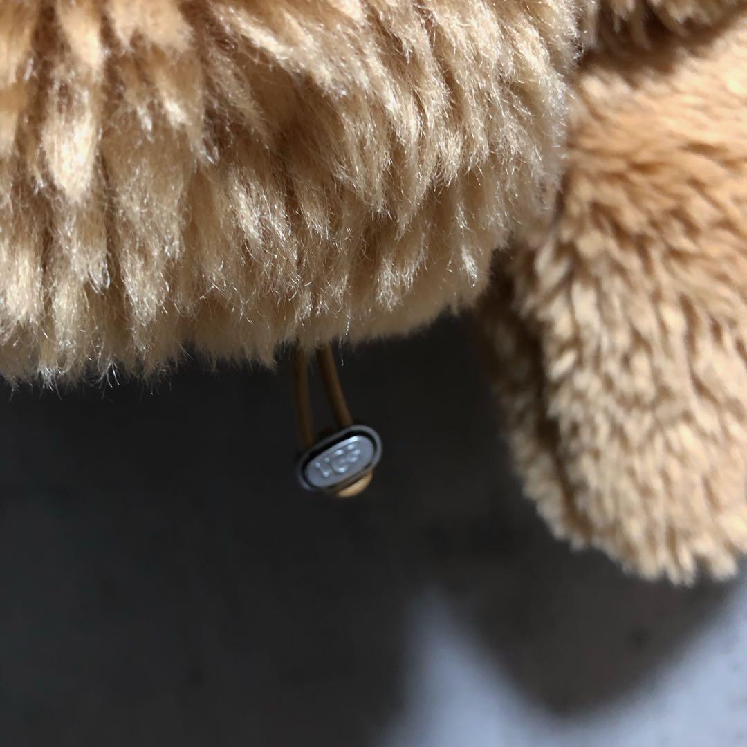 極美品　UGG アグ ロニー パッファー ハイ パイルファージャケット　M