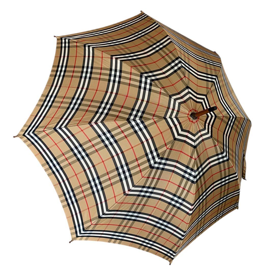 美品　Burberry'sバーバリーズ　長傘　ノバチェック