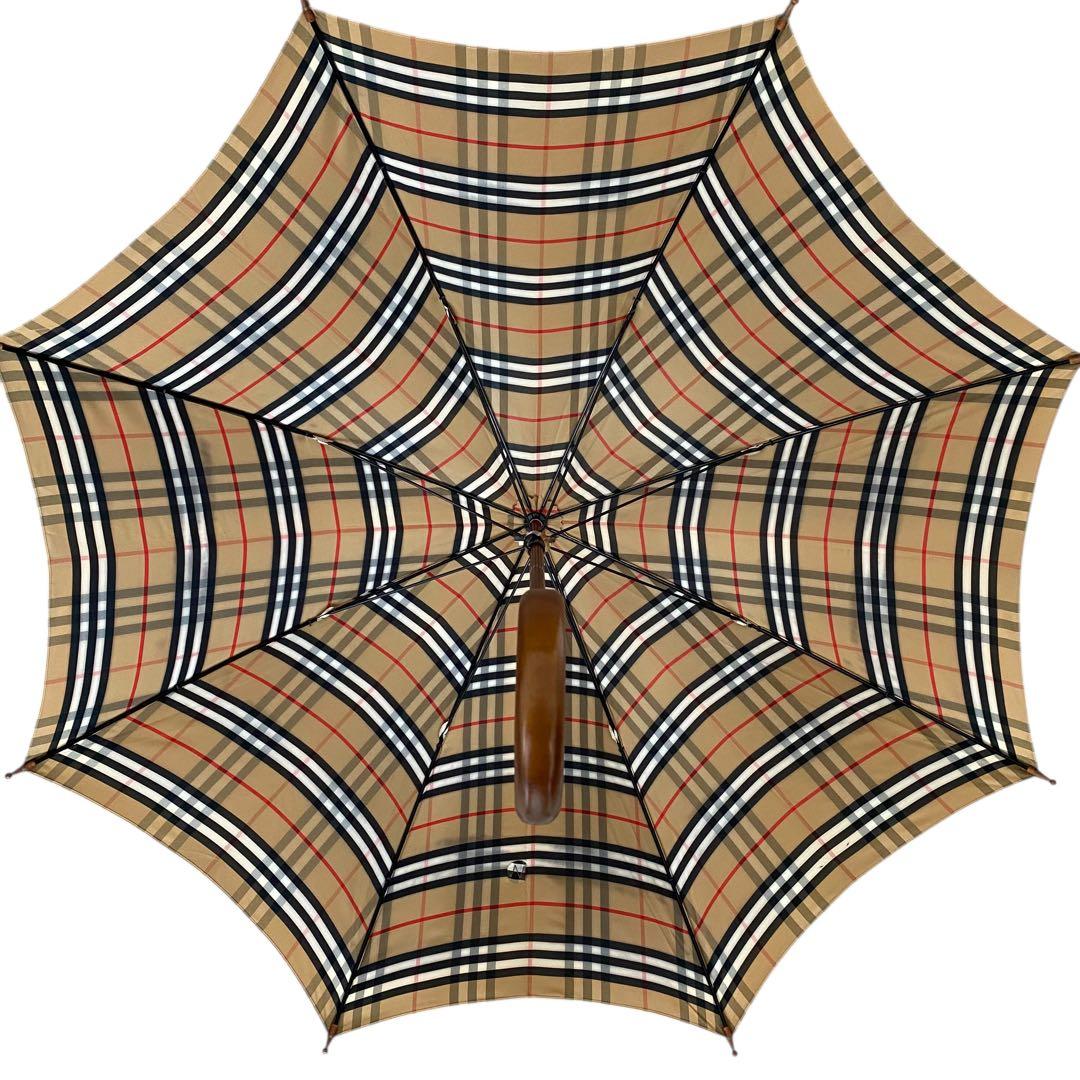 美品　Burberry'sバーバリーズ　長傘　ノバチェック
