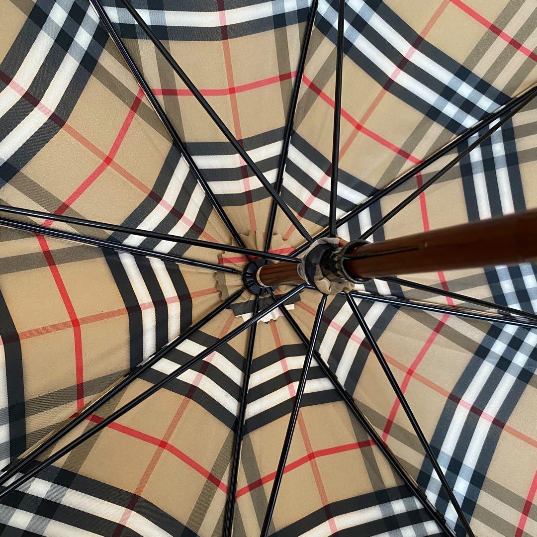 美品　Burberry'sバーバリーズ　長傘　ノバチェック