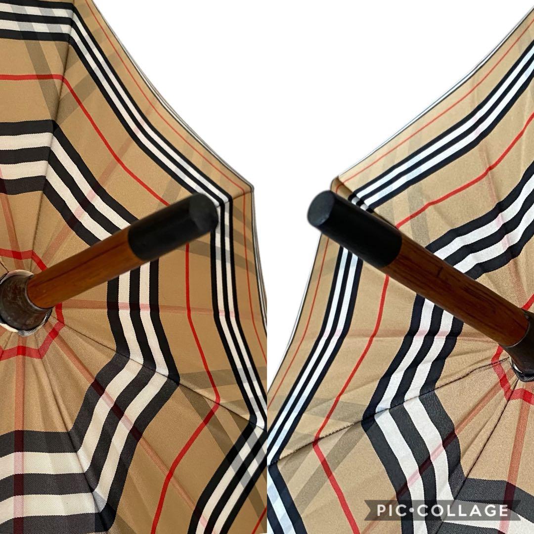 美品　Burberry'sバーバリーズ　長傘　ノバチェック