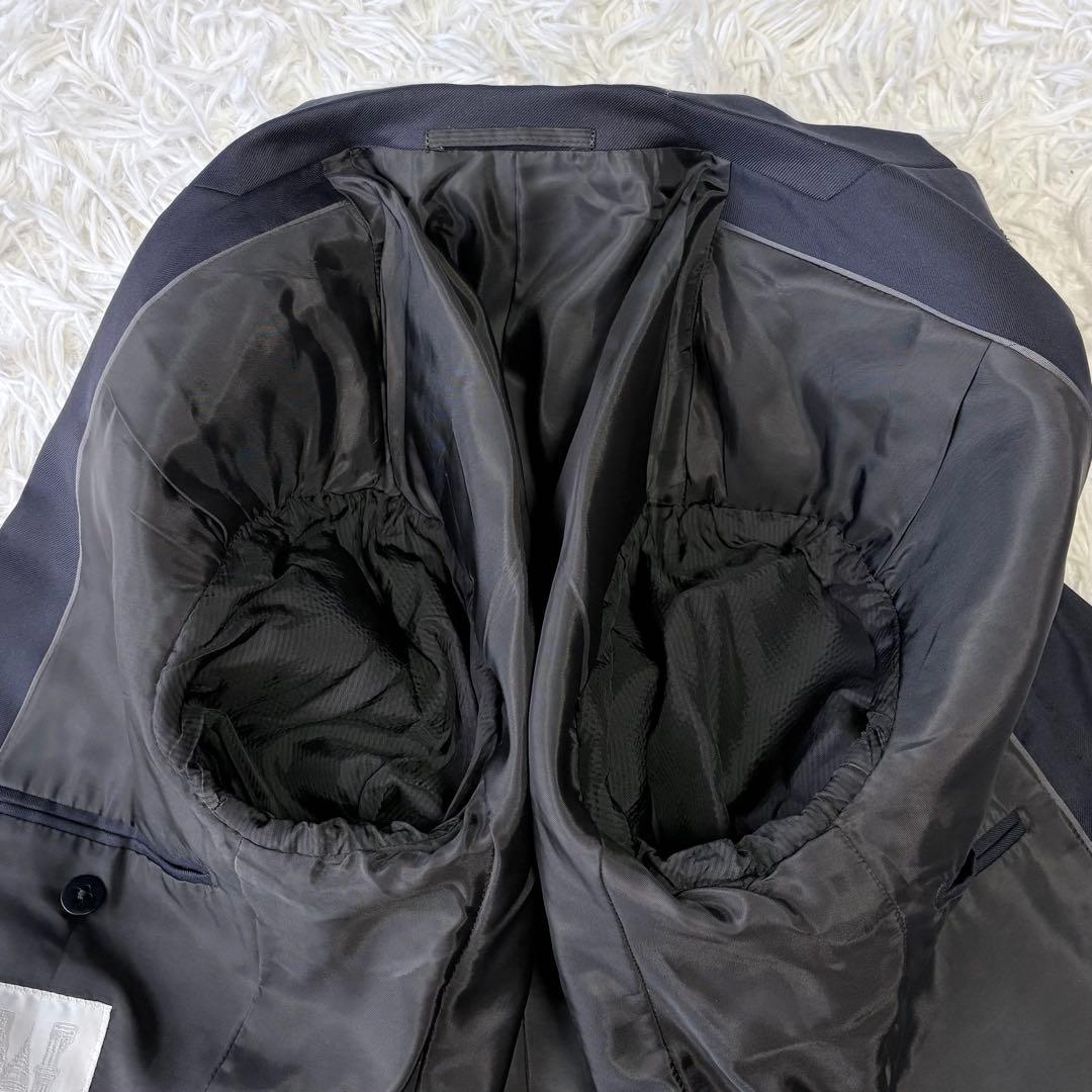 3ピース✨ホワイトレーベル ユナイテッドアローズ セットアップスーツ 紺 46