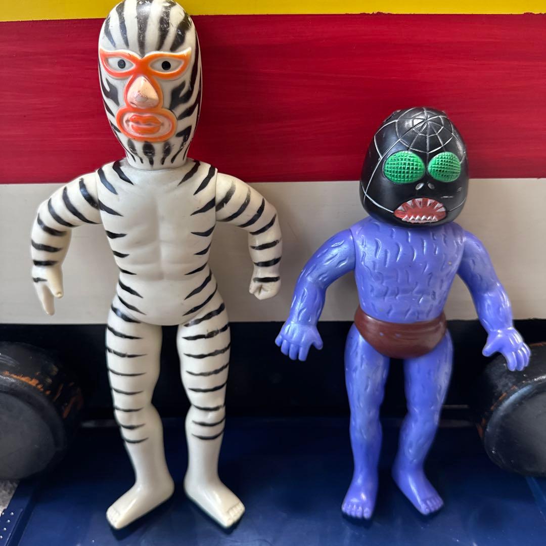 当時物　中嶋製作所 タイガーマスク ソフビ　フィギュア