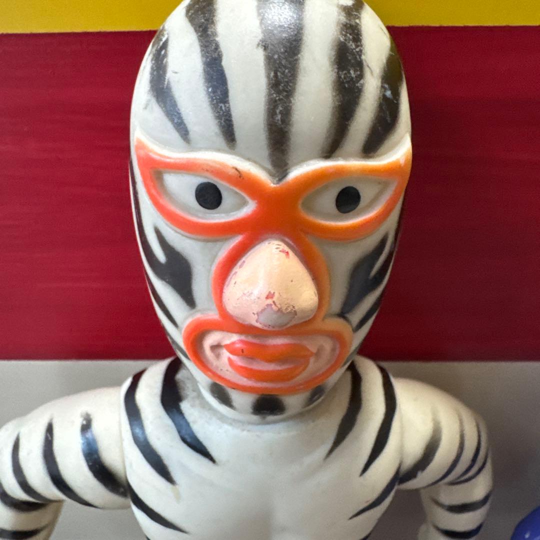 当時物　中嶋製作所 タイガーマスク ソフビ　フィギュア