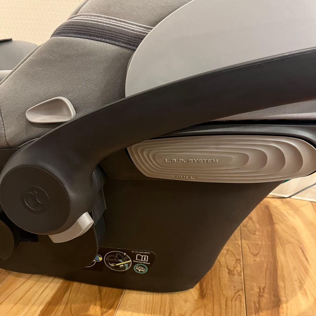【美品】cybex サイベックス Aton S2 i-Size アダプター付き