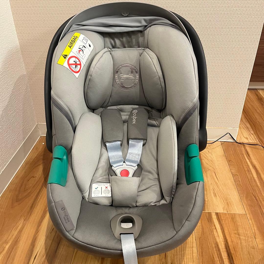 【美品】cybex サイベックス Aton S2 i-Size アダプター付き