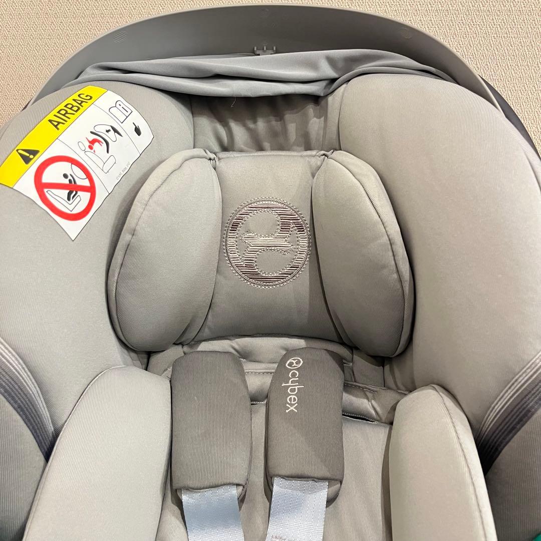 【美品】cybex サイベックス Aton S2 i-Size アダプター付き