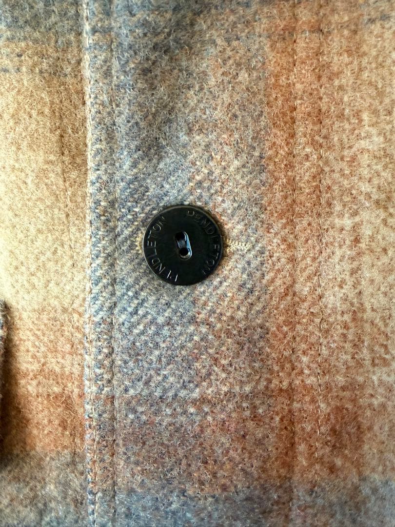 32　70sペンドルトンPENDLTON オンブレチェックブルゾン