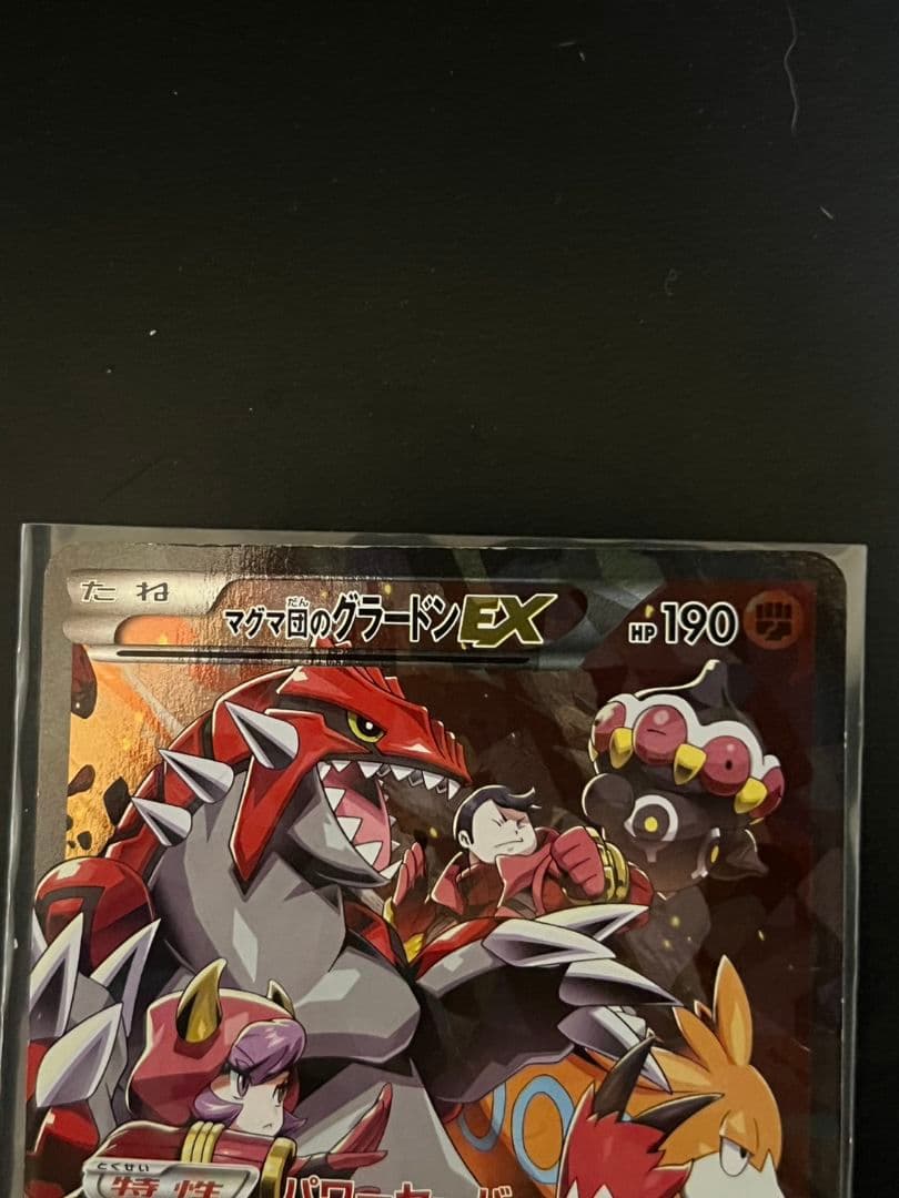 ハ*ネ様 アクア団のカイオーガEX&マグマ団のグラードンEX CP1 2枚セット