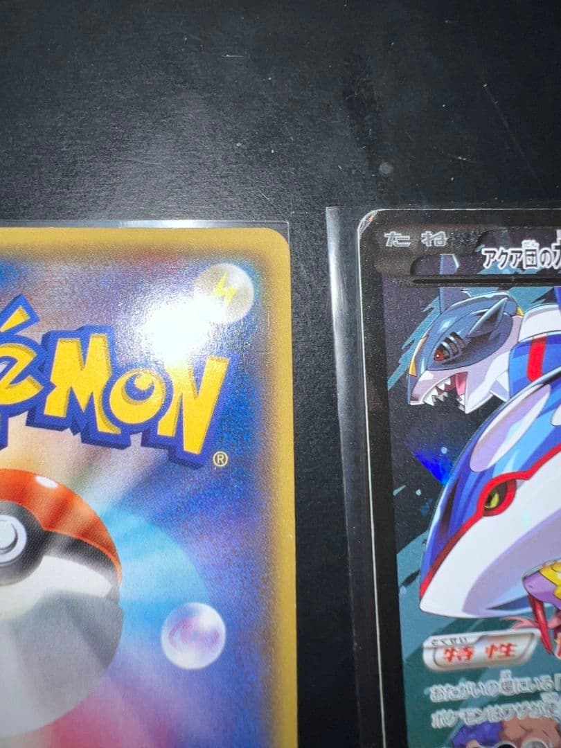 ハ*ネ様 アクア団のカイオーガEX&マグマ団のグラードンEX CP1 2枚セット