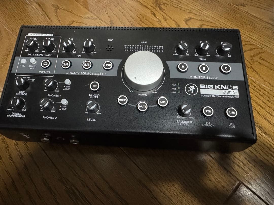 BIG KNOB STUDIO モニタリングコントローラー　ジャンク扱い！