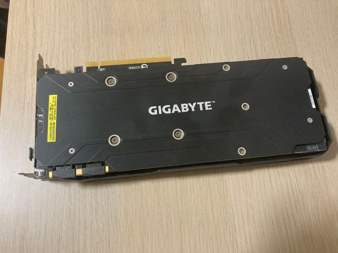 GIGABYTE GTX 1070 8GB 動作品