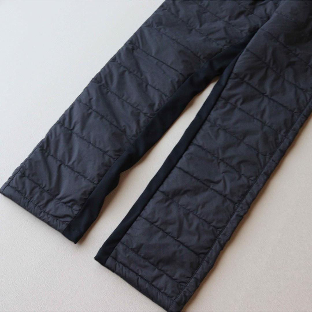 5391【極美品】ブリーフィング　中綿ロングパンツ 極暖 防風 防寒 ブラック