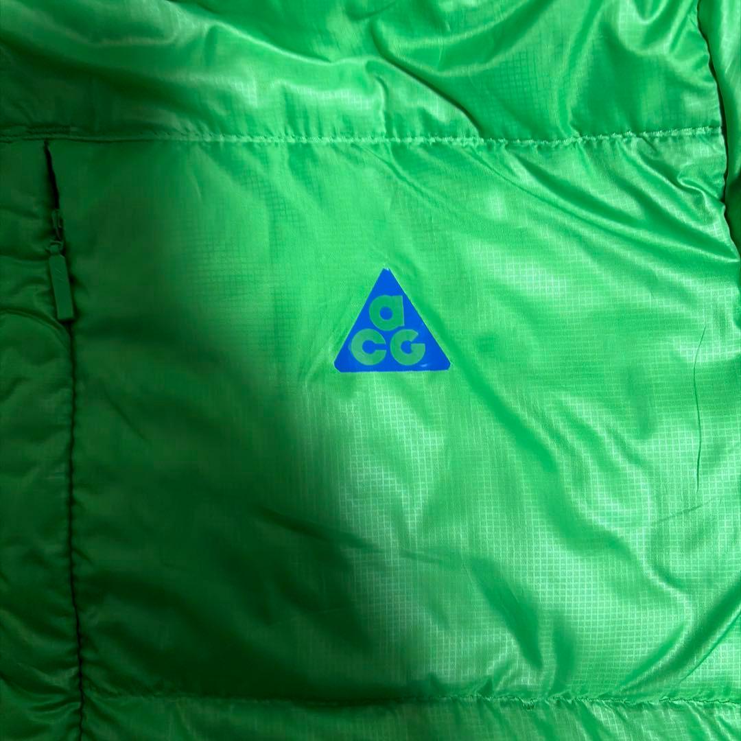 ト*ト様 ACG ダウンジャケット グリーン フード付きy2k