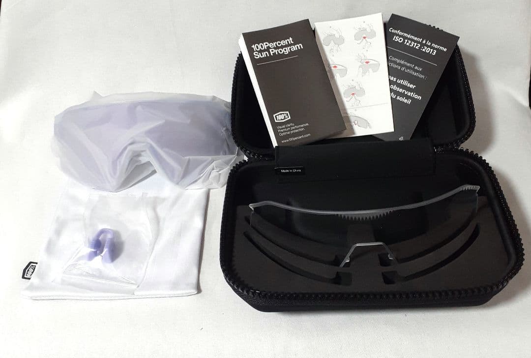 最新版 100% S3 クリア ラベンダー ワンハンドレッド サングラス