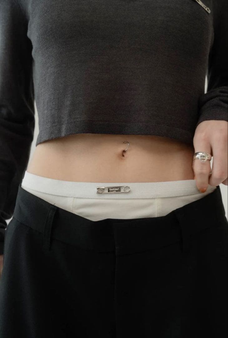 KnuthMarf layered half pants ブラック XS