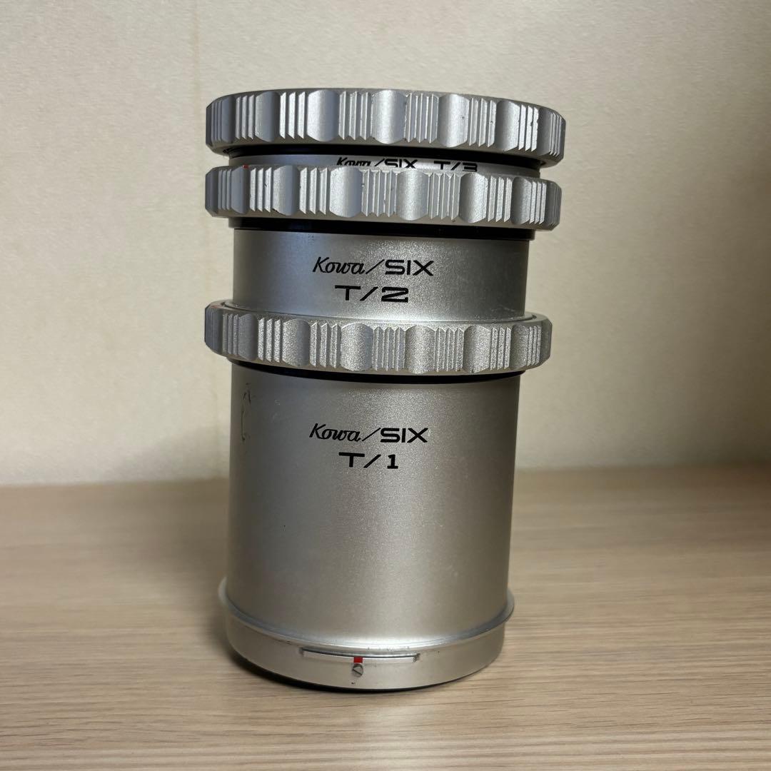 Kowa SIX用110mmマクロレンズ+接写リングセット