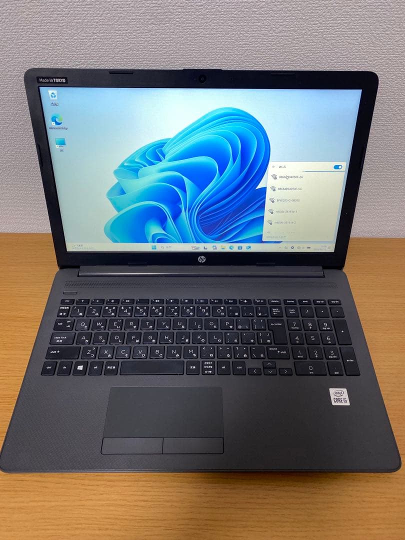 HPノートパソコン/i5-1035G1/SSD256GB/メモリ8GB/無線