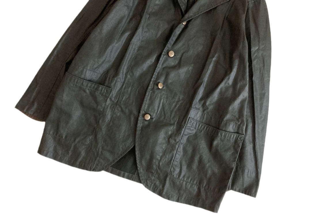 KAPITAL キャピタル ラミネート加工 コットン リネン ジャケット