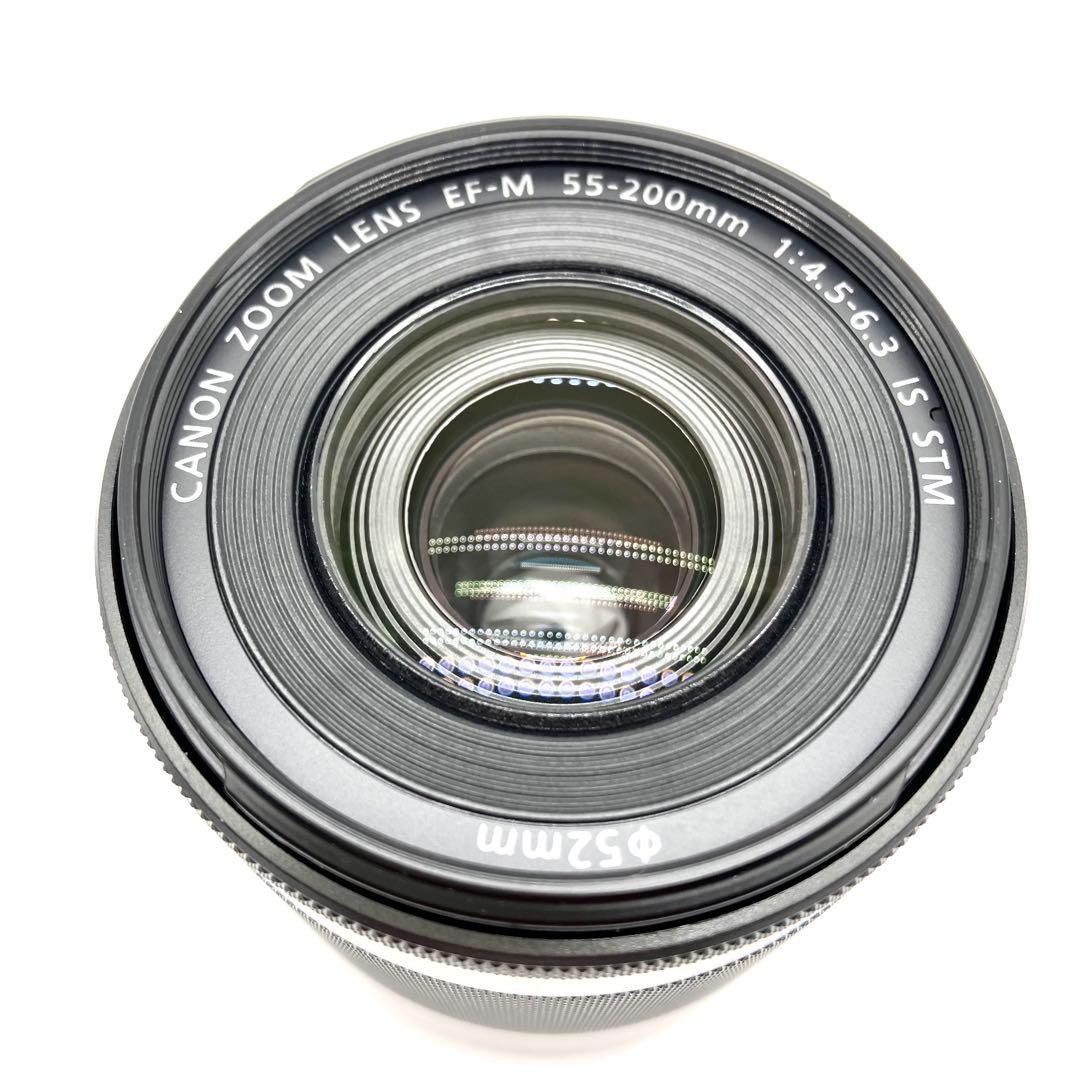 Canon EF-M 55-200mm F4.5-6.3 IS STM ブラック