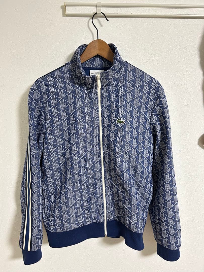 LACOSTE モノグラム　上下ジャージセットアップ