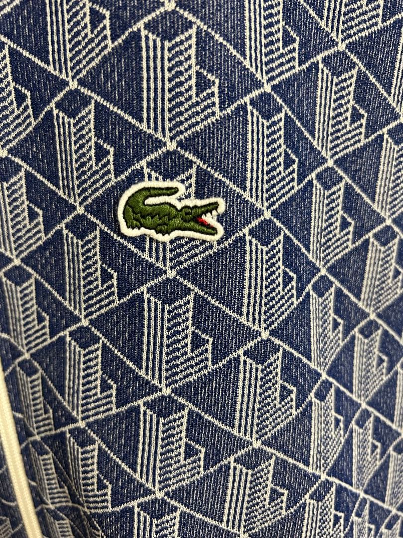 LACOSTE モノグラム　上下ジャージセットアップ